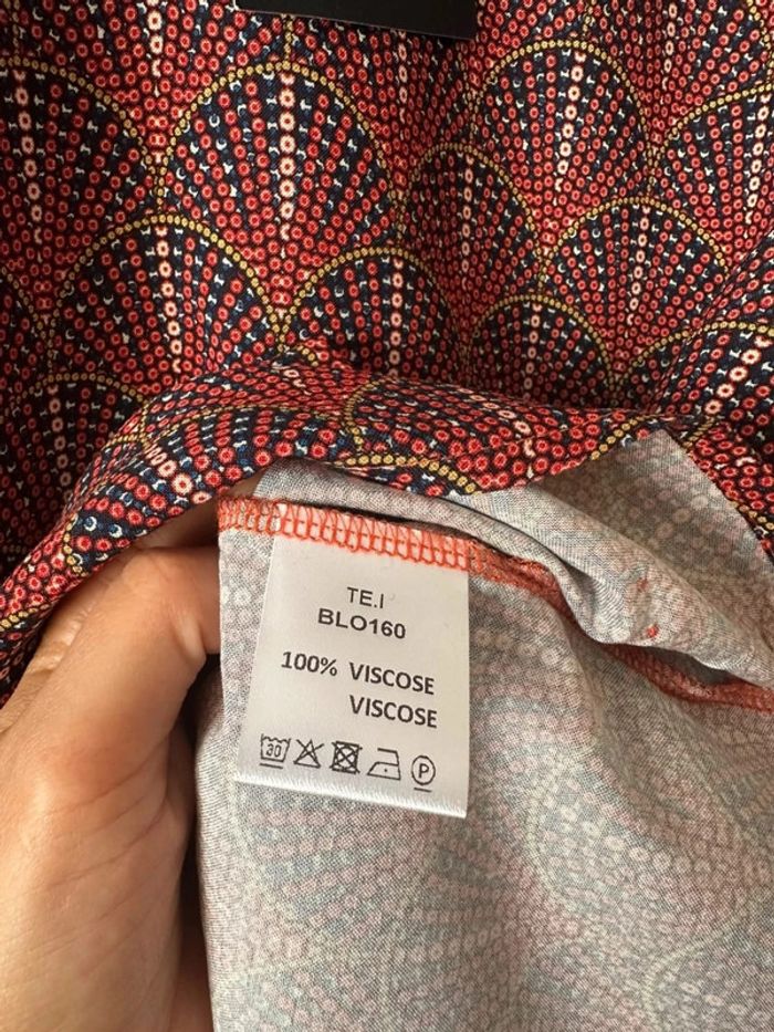 Jolie blouse Thalassa taille 6 neuve - photo numéro 4