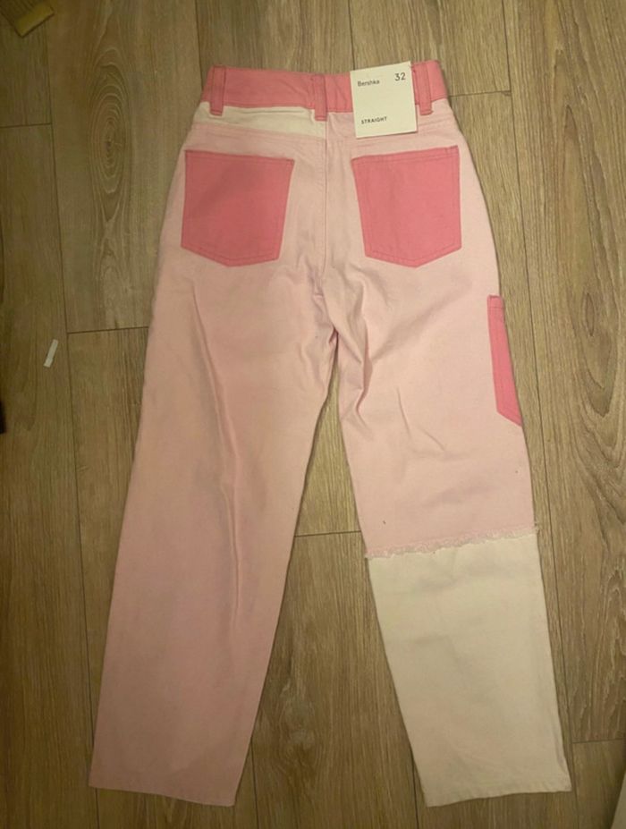 Jeans rose Bershka - photo numéro 4