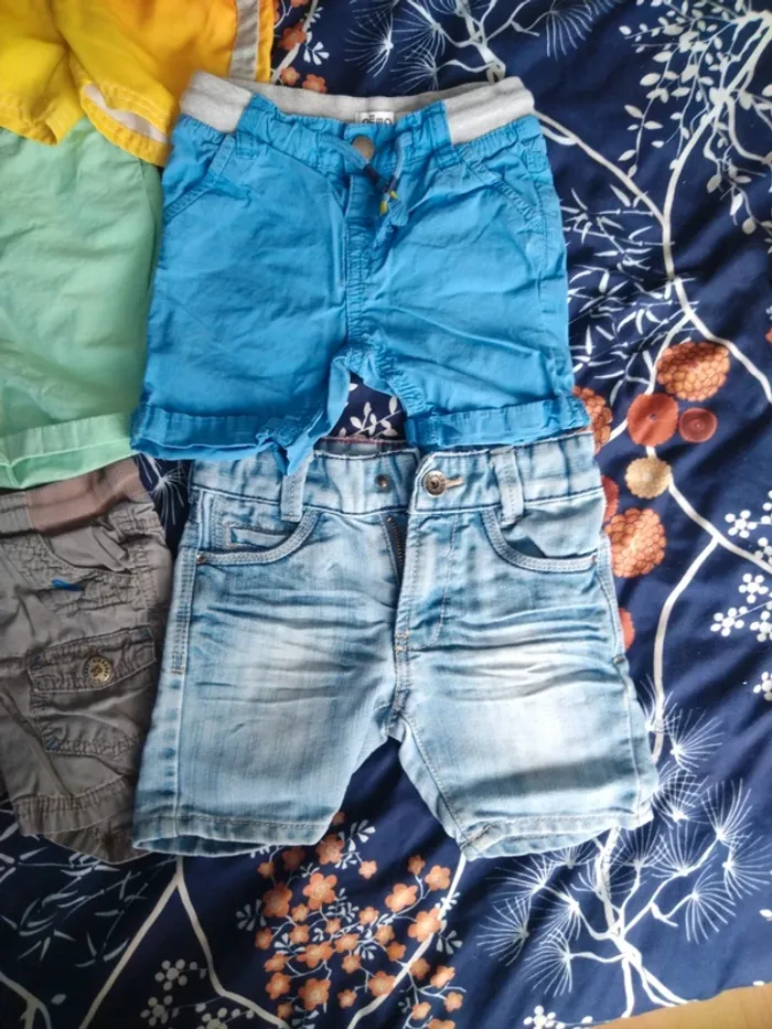 Lot de 8 shorts 24 mois - photo numéro 2