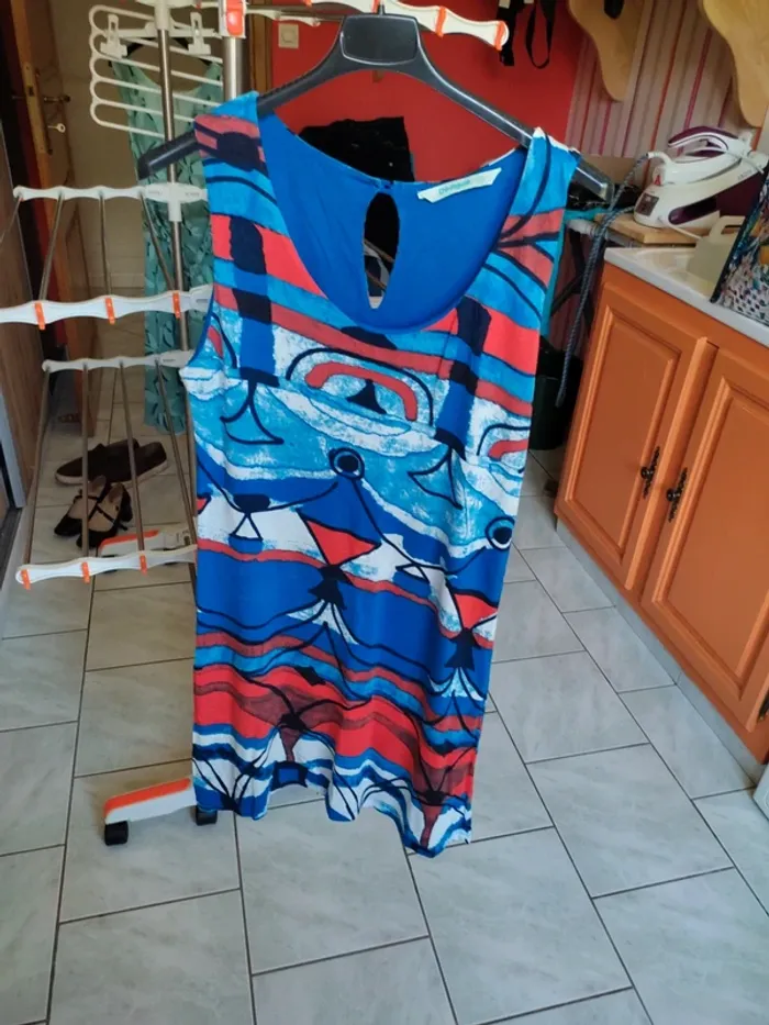 Robe d'été Desigual bleue M