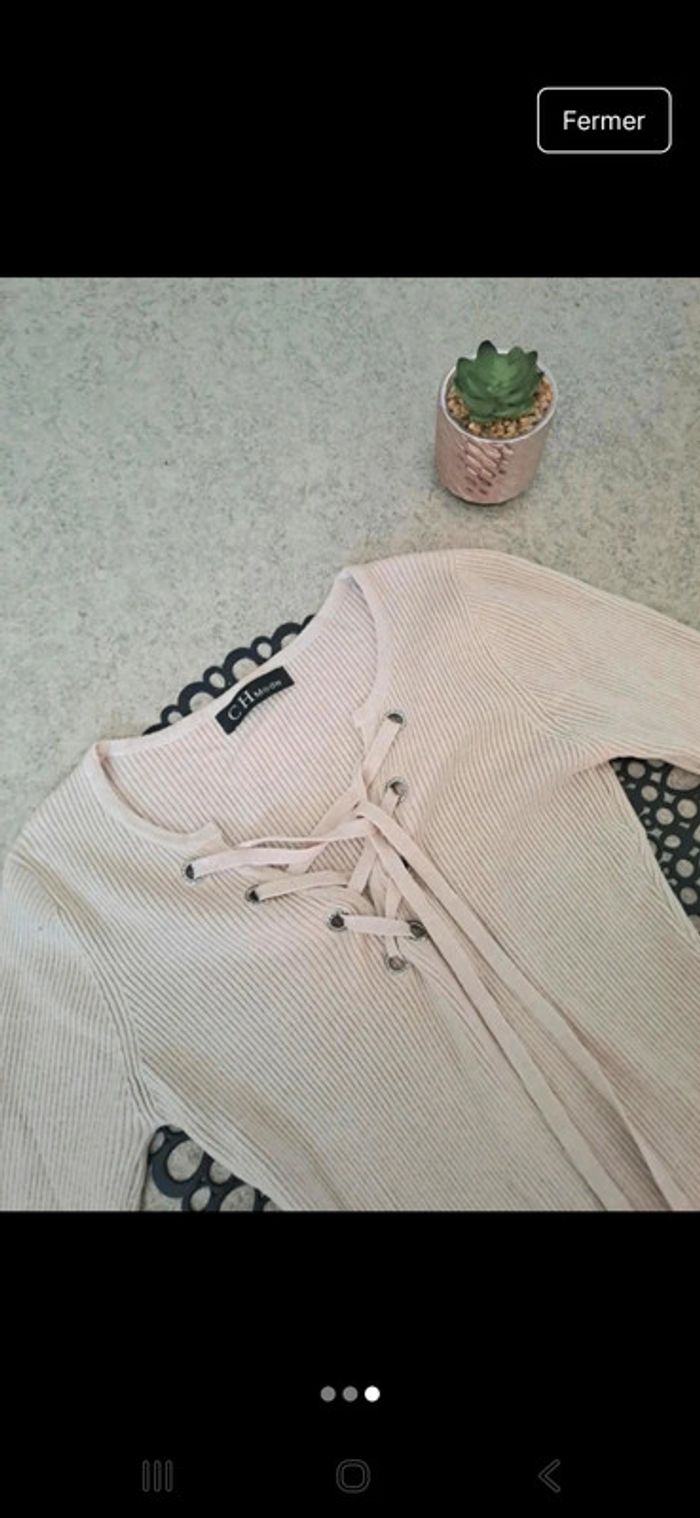 Robe courte Beige Taille 36 CH Mode - photo numéro 2