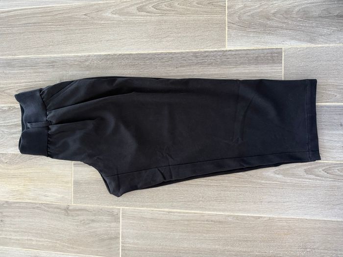 Pantacourt souple noir de grossesse femme enceinte 38/M - photo numéro 3