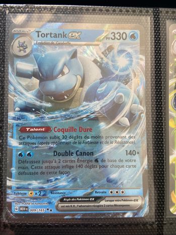 Lot de 8 cartes pokémon EX Écarlate et Violet