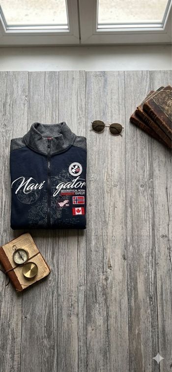 Veste zippée homme Navigator Geographical Norway - Taille L -