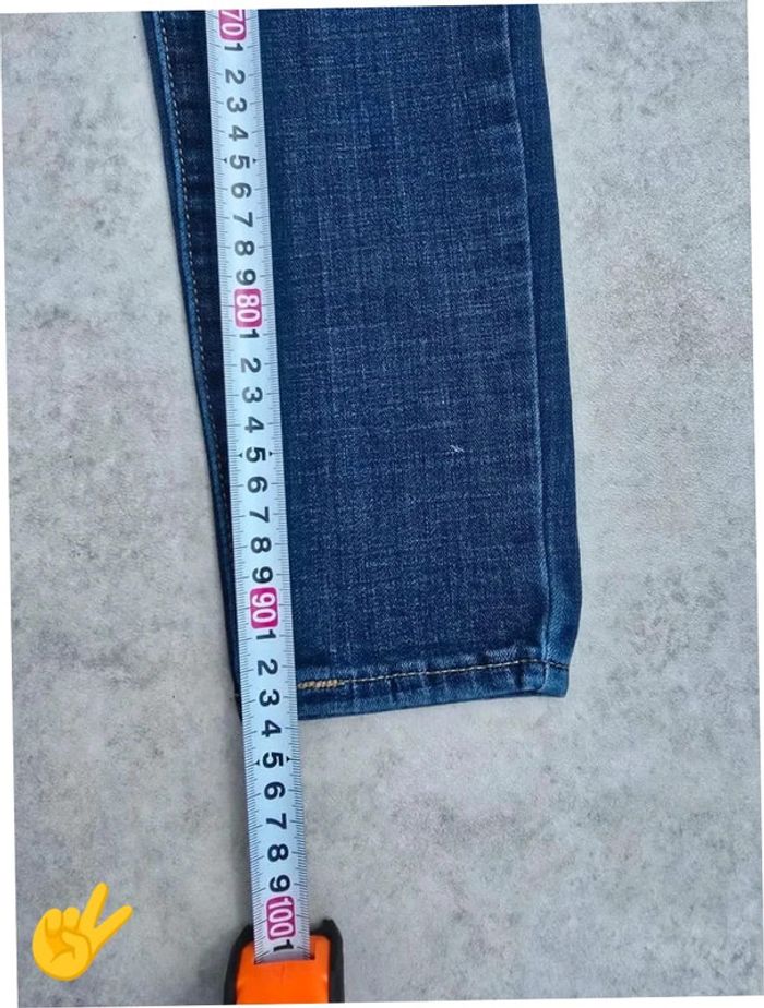 Jean Levi's 721  W26|FR36 L28 coupe droit bleu Femme-Women - photo numéro 5