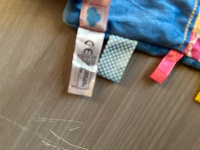 Lot Doudou plat carré et pleuche Bourriquet - photo numéro 5