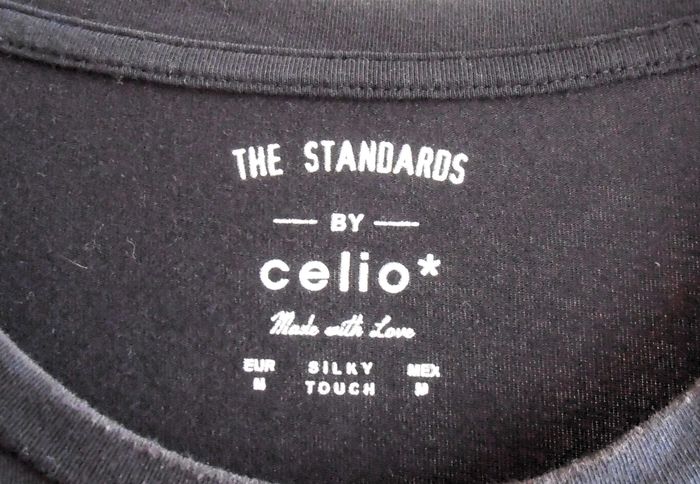 T-shirt noir homme, Celio, taille M, manches courtes - photo numéro 4