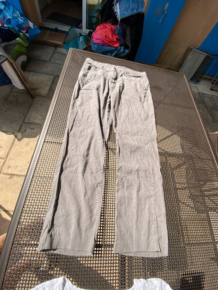 Pantalon lin coton impaqt 42 - photo numéro 4