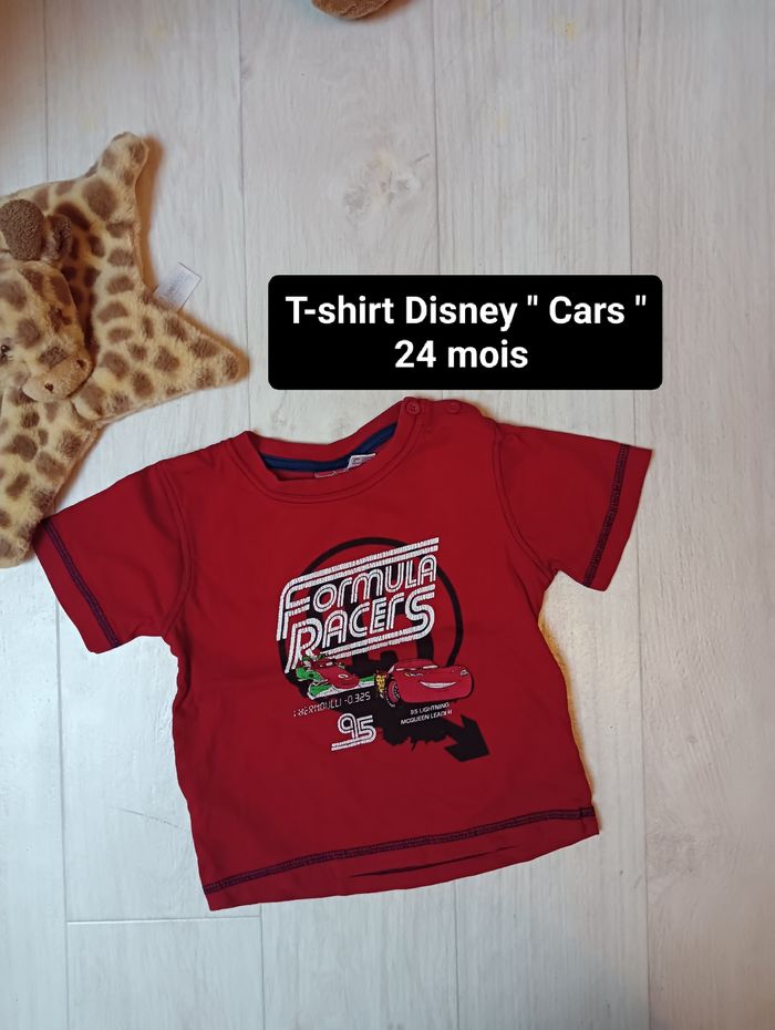 T-shirt Disney Cars 24 mois