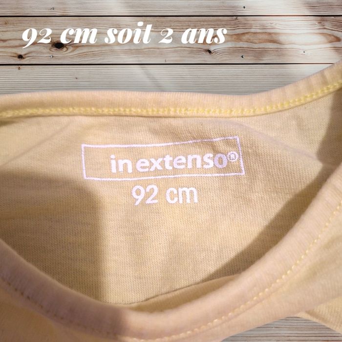 T-shirt trop mignon avec motif cœur pailleté - photo numéro 3