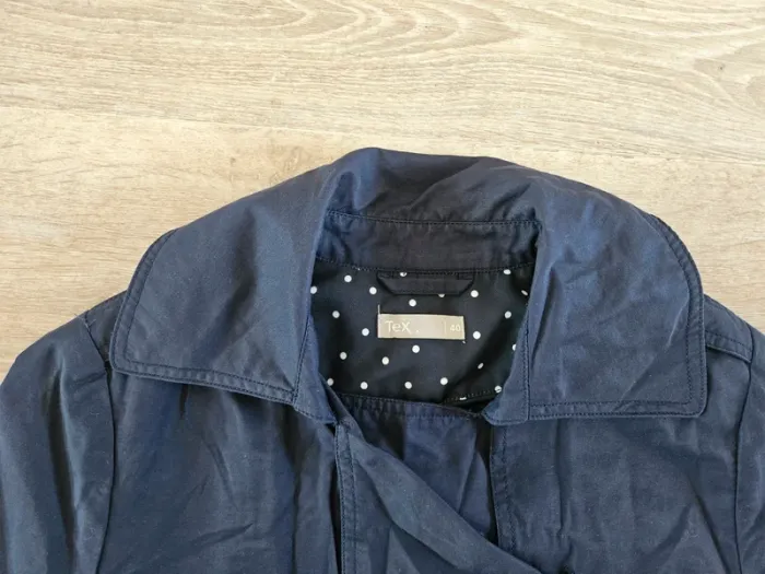Manteau bleu marine - photo numéro 2