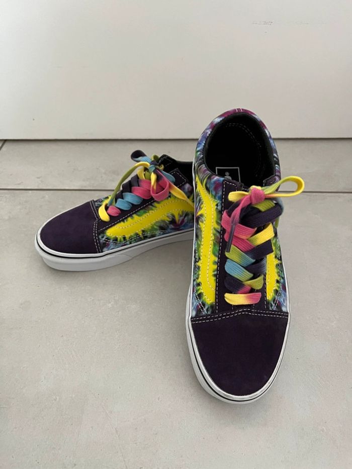 Vans Old Sokol Tie dye pointure 38 - photo numéro 10