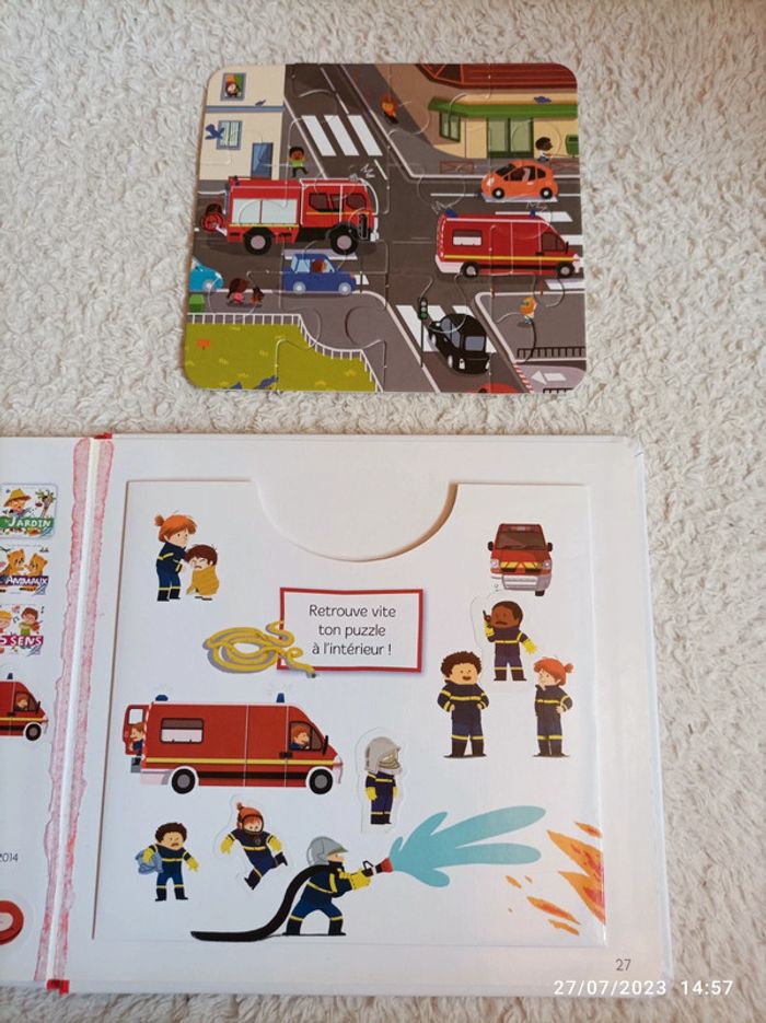 Ma baby encyclopédie : Les Pompiers - Larousse - photo numéro 3