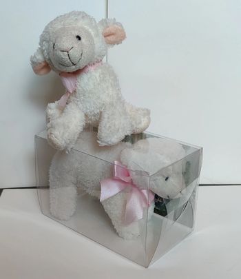 2 Peluches Mouton Marie-Antoinette
