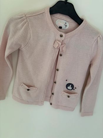 Gilet sergent Major rose