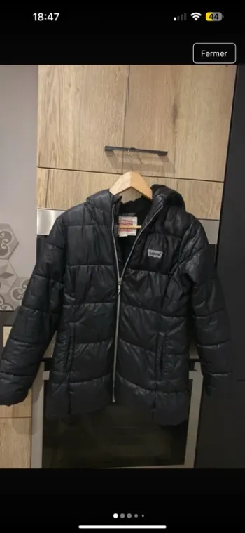 Doudoune d hiver à capuche Lévis 12 ans