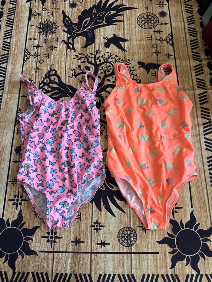 Lot maillot fille papillons