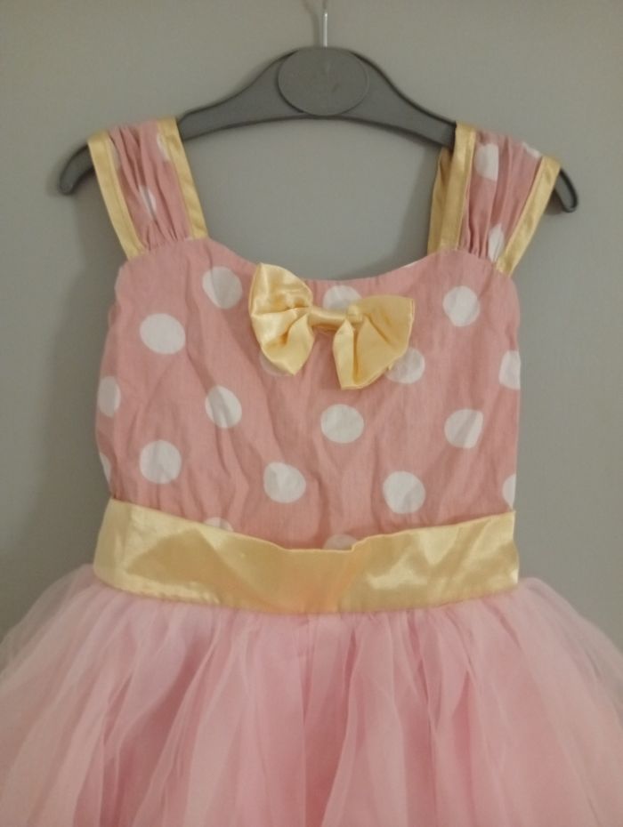 Robe rose à pois 3/4ans - photo numéro 5