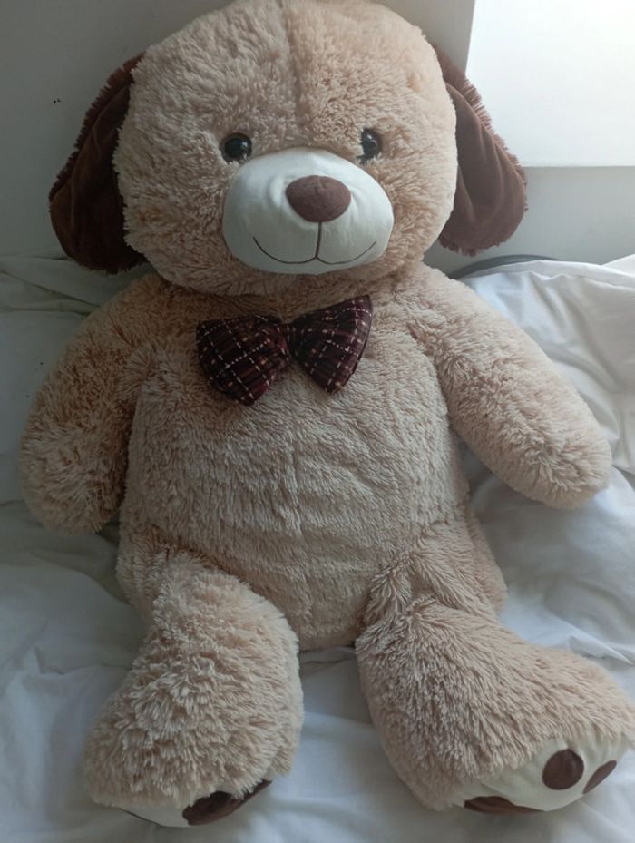 Grosse peluche ourson marron environ 80 cm 10€ neuf - photo numéro 2