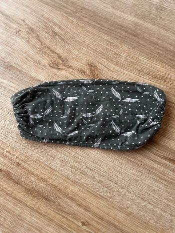 Bandeau brassière vert kaki