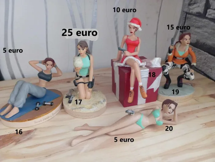 figurines lara croft - photo numéro 4