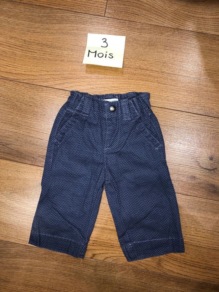 Lot de 3 pà talons garçons verbaudet 🌺 taille 3 mois - photo numéro 2