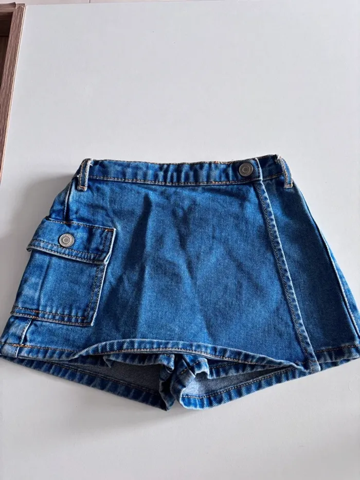 Jupe short en jeans Verbaudet 4 ans
