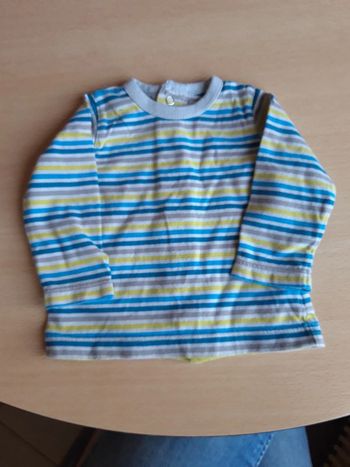 Tee-shirt manches longues 1 mois