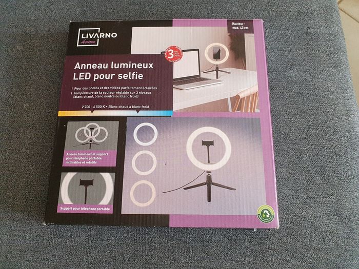 Anneau lumineux Led pour selfie