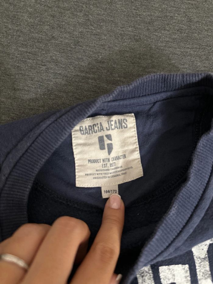 Pull bleu nuit - photo numéro 3