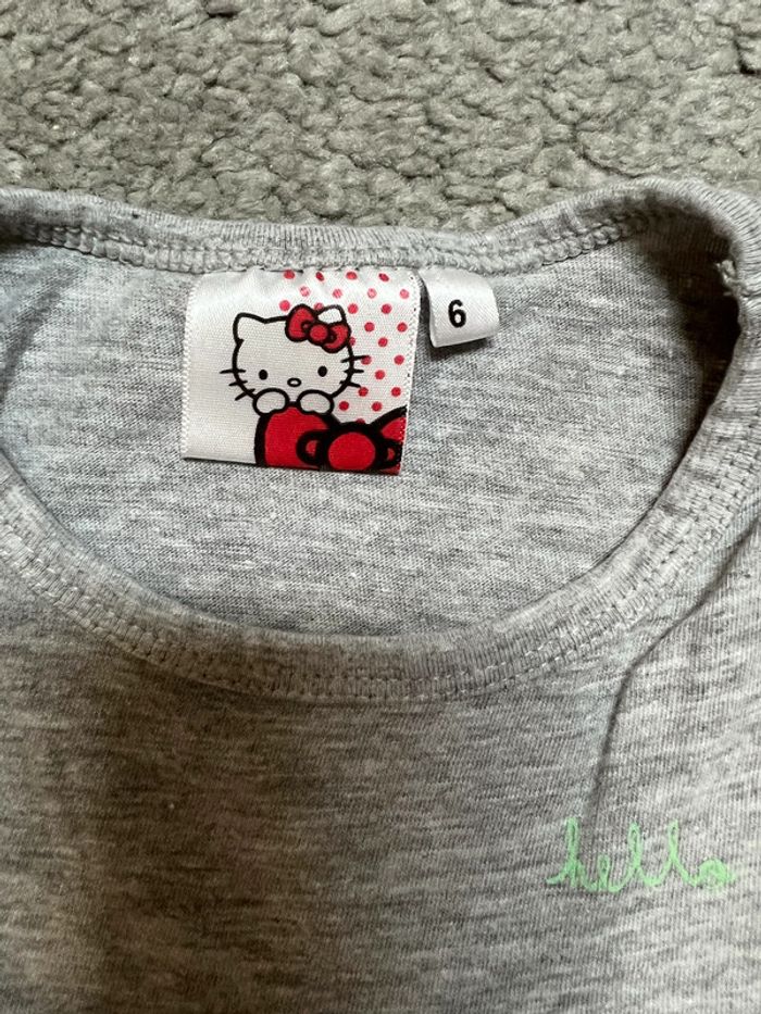 Débardeur Hello Kitty T.6 ans - photo numéro 3