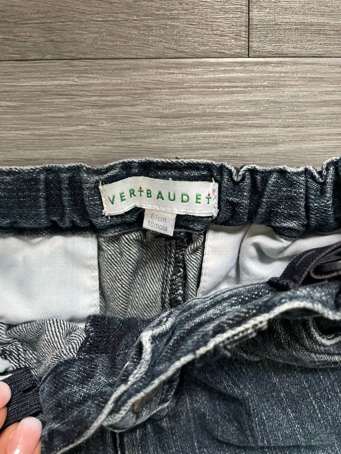 Short en jean fille Vertbaudet - photo numéro 2