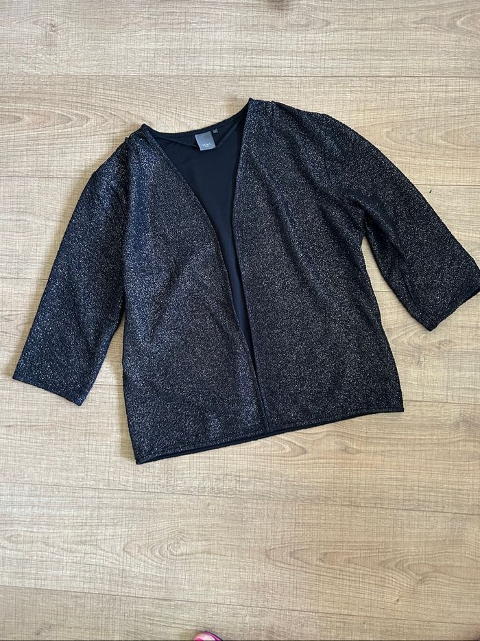 Veste légère pailletée ICHI taille L jamais portée - photo numéro 7