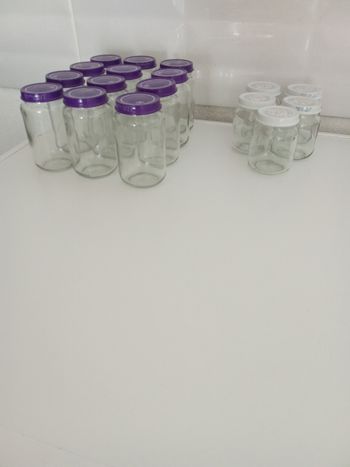 Pots en verre 