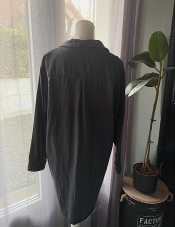 Robe effet jean noir taille S