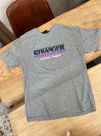T-shirt fille ado femme netflix stranger things 14 ans XS 34