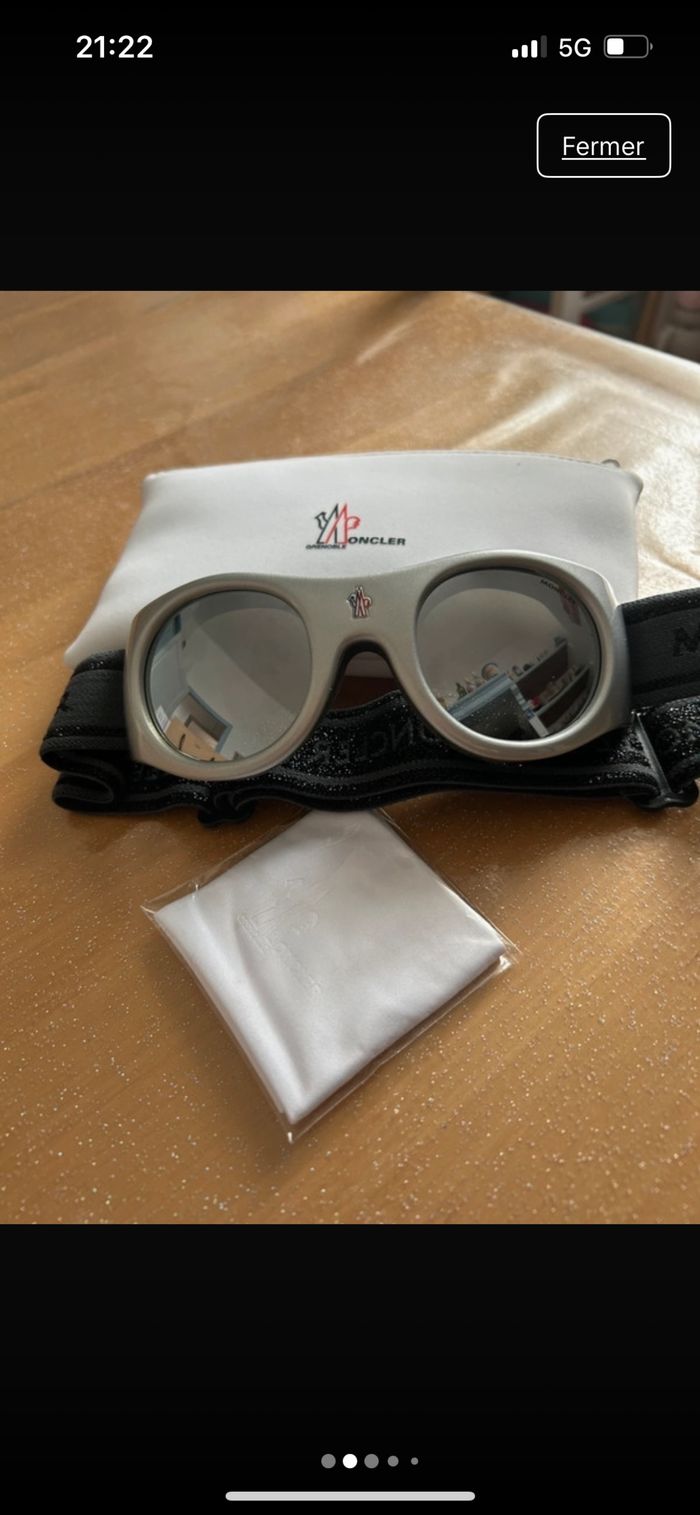 Lunettes de ski moncler - photo numéro 2