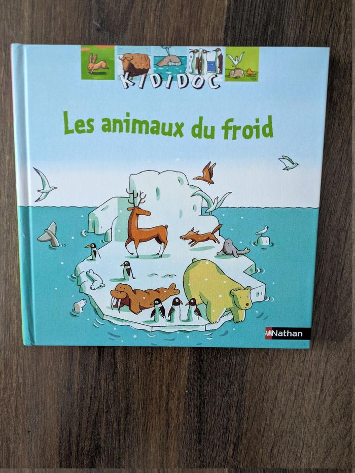 Livre kididoc Les animaux du froid n°27