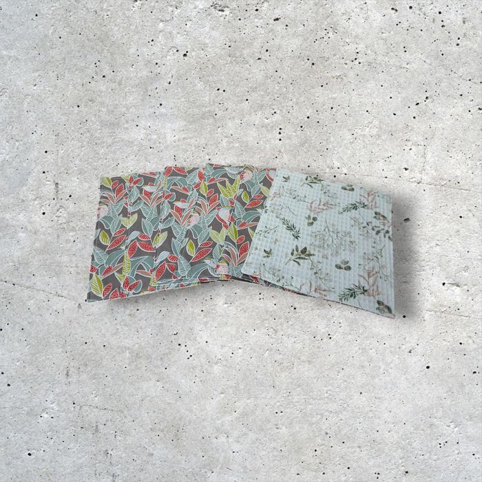 kit cuisine zéro déchet modèle oiseaux et feuillage - photo numéro 3