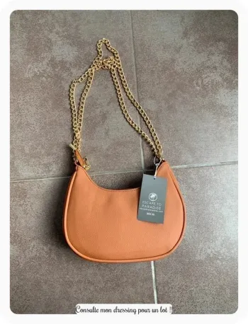 Sac à main marron