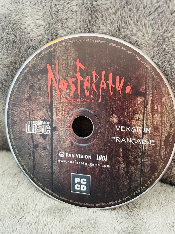 Jeu pc rétro gaming Nosferatu - photo numéro 4