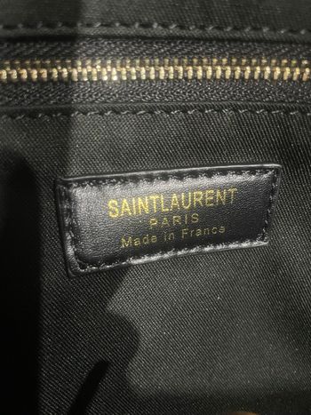 Sac à main noir YSL