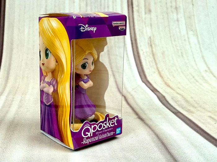 Mini Figurine Disney Qposket Raiponce (rapunzel) - Gashapon Disney Japon