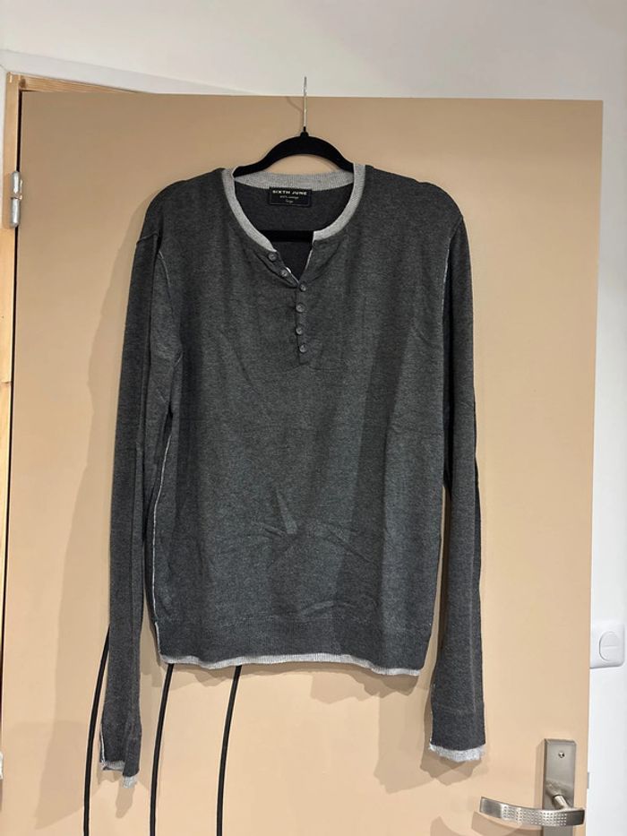 Pull Sixth June homme taille L - photo numéro 4