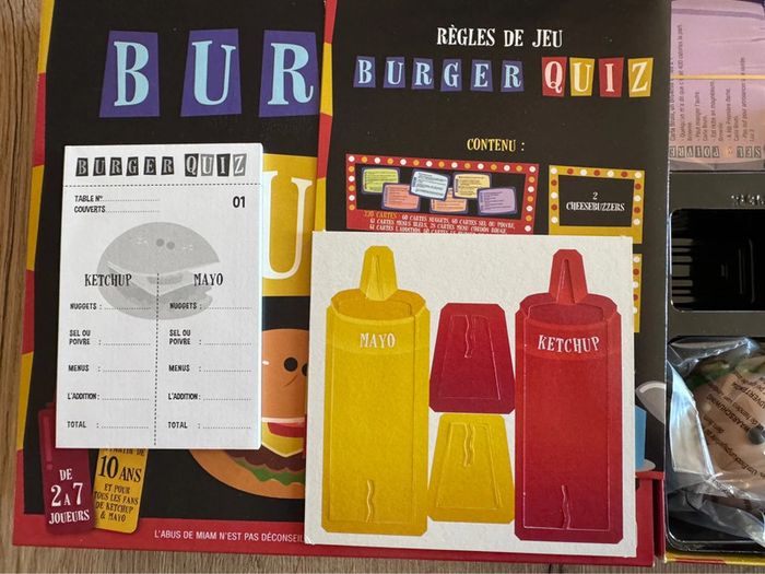 Jeux burger quiz Dujardin neuf - photo numéro 8