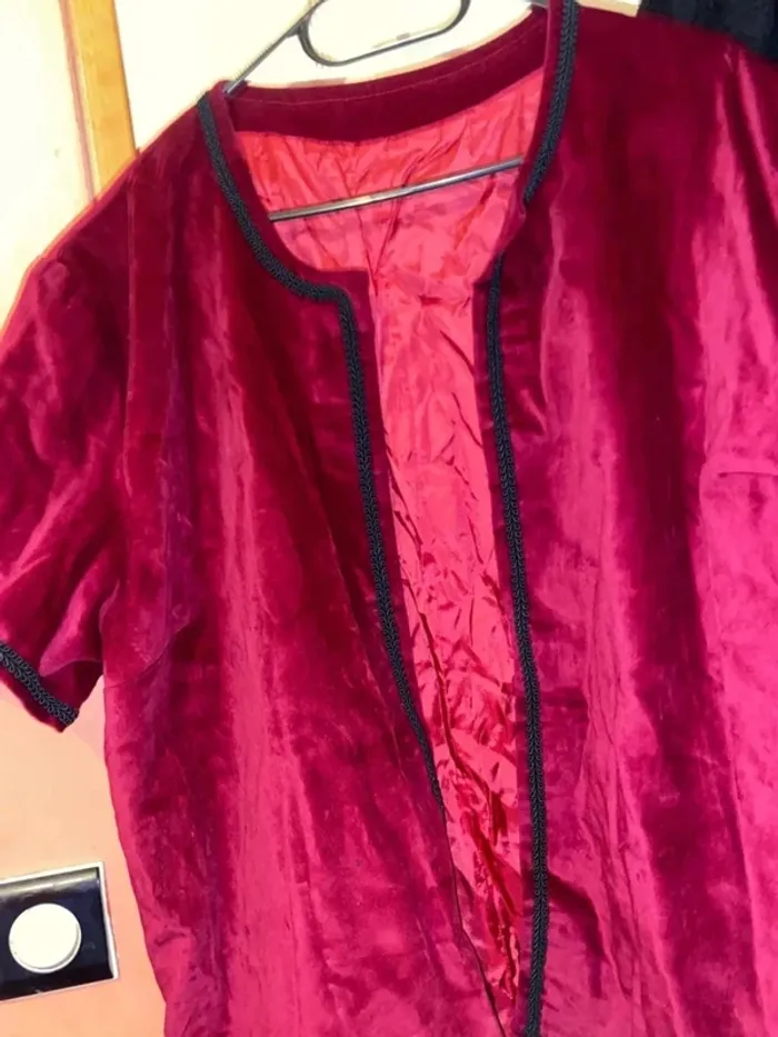 Veste femme vintage velour années 90 - photo numéro 2