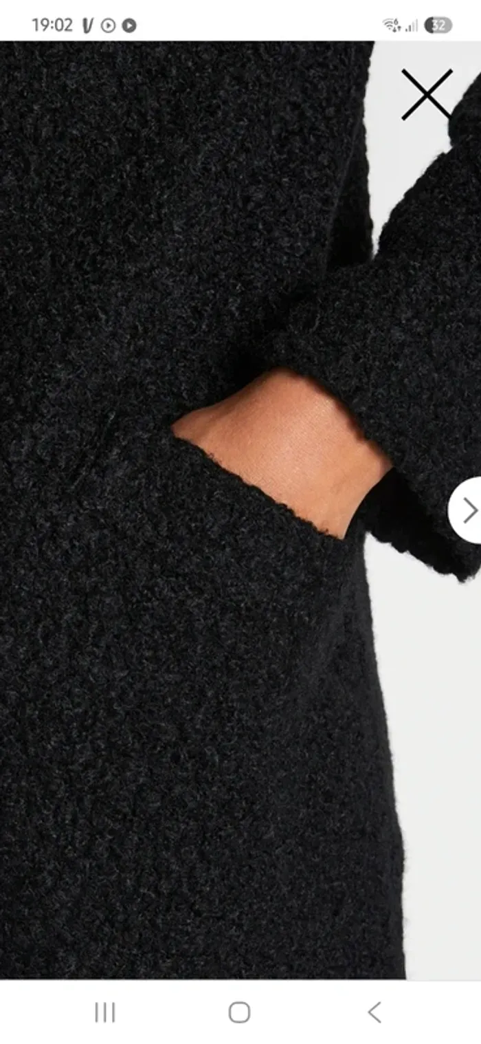 Manteau bouclette afibel