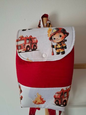 Sac à dos pompiers 