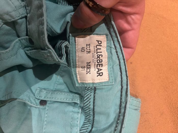 Pantalon vert Pull & Bear 40 - photo numéro 2