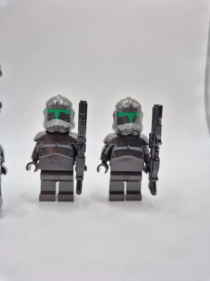 Figurines type lego Clone Crosshair et 4 clones Élite Squad Troopers Bad Batch star wars - photo numéro 4